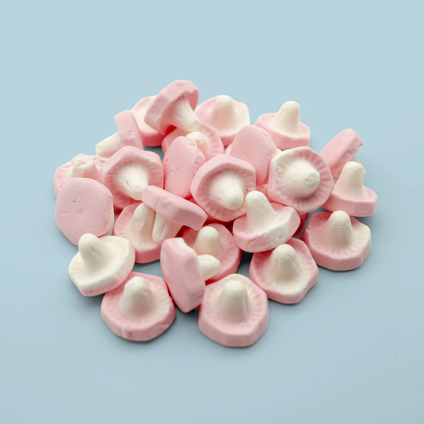 Foam Mushroom Strawberry Vanilla
