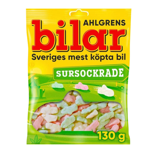 Ahlgrens Cars Sour Sugar-Coated